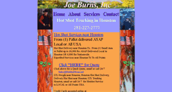 Desktop Screenshot of joeburns.net